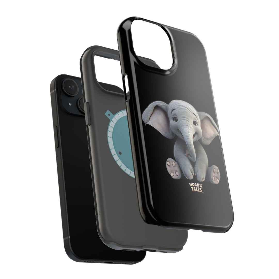 Noah’s Tales™ Noah Elephant Magnetic Tough Cases | Cute Elephant Phone Cover