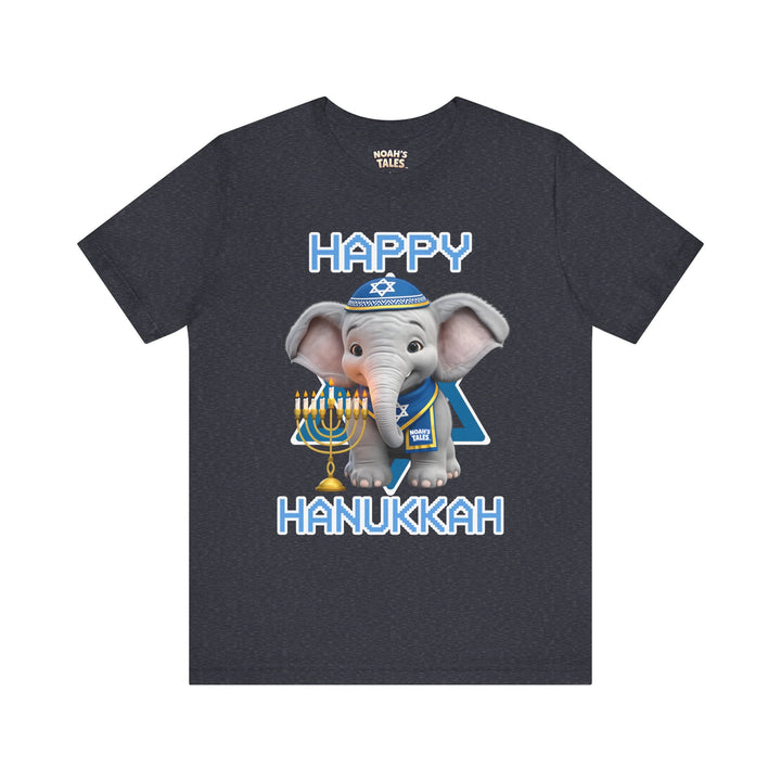 Noah’s Tales™ Happy Hanukkah Noah Men's Bella T-Shirt