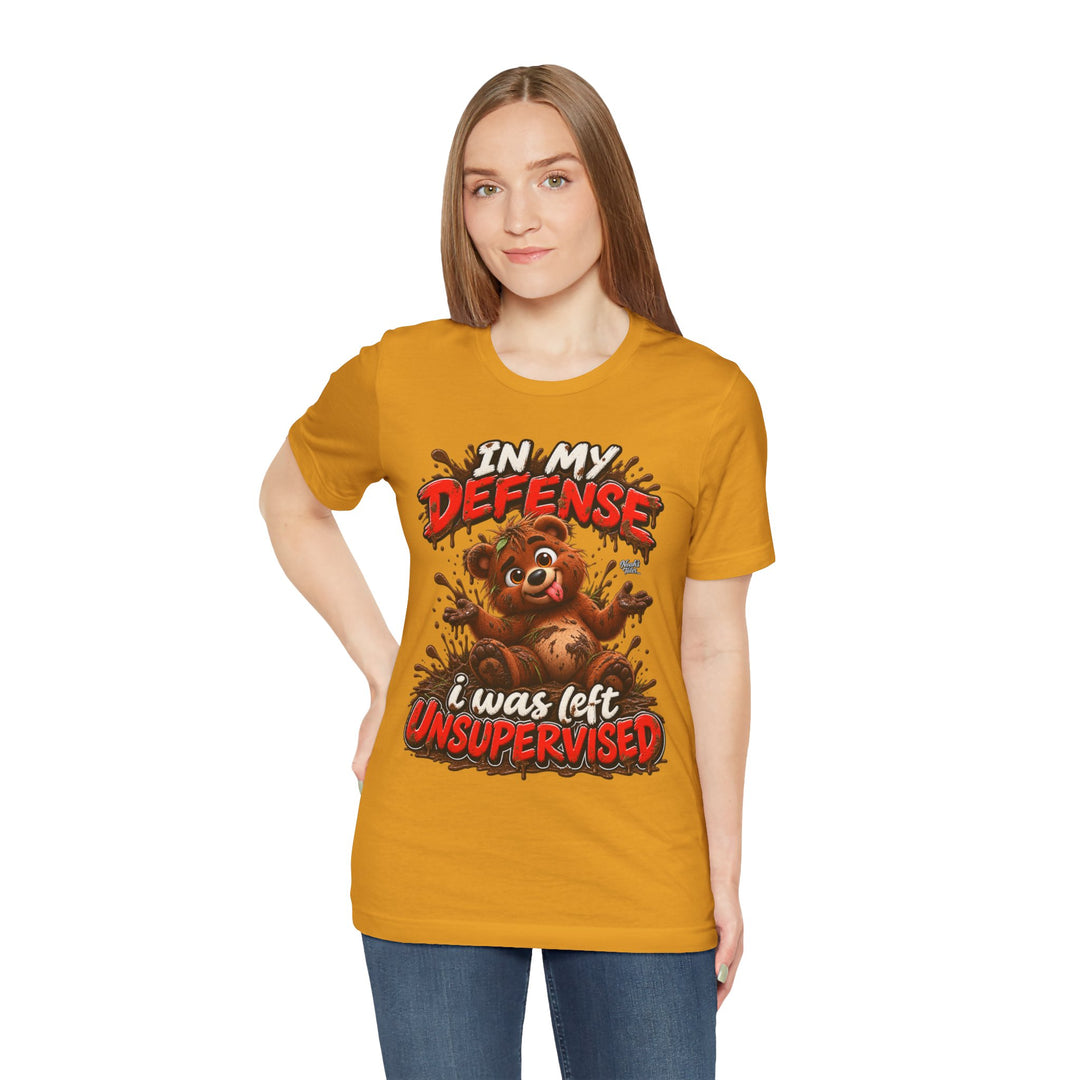 Noah’s Tales™ In My Defense I Was Left Unsupervised | Baxter Women's Bella T-Shirt