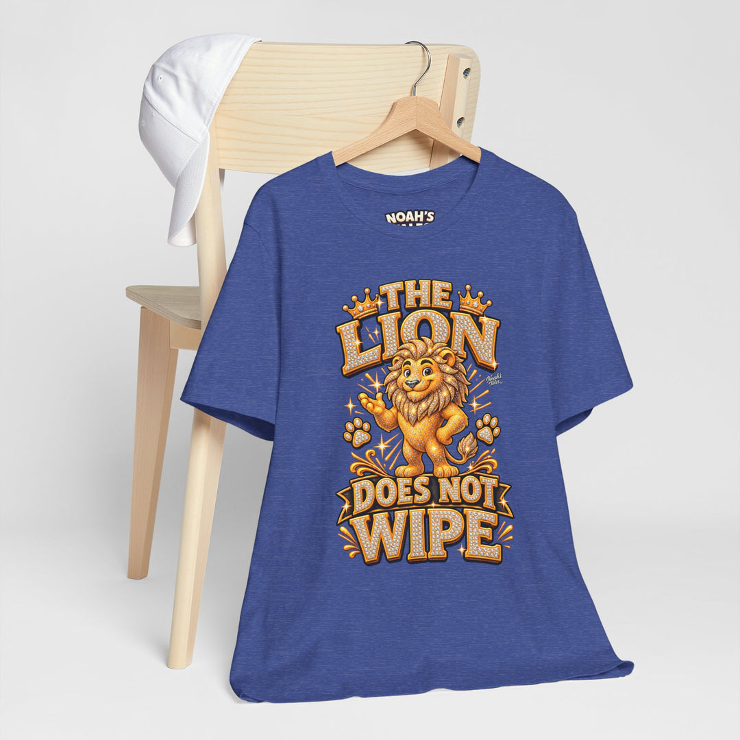 Noah’s Tales™ The Lion Does Not Wipe | Leo Women's Bella T-Shirt