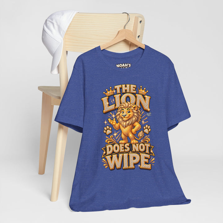 Noah’s Tales™ The Lion Does Not Wipe | Leo Women's Bella T-Shirt
