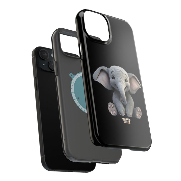 Noah’s Tales™ Noah Elephant Magnetic Tough Cases | Cute Elephant Phone Cover