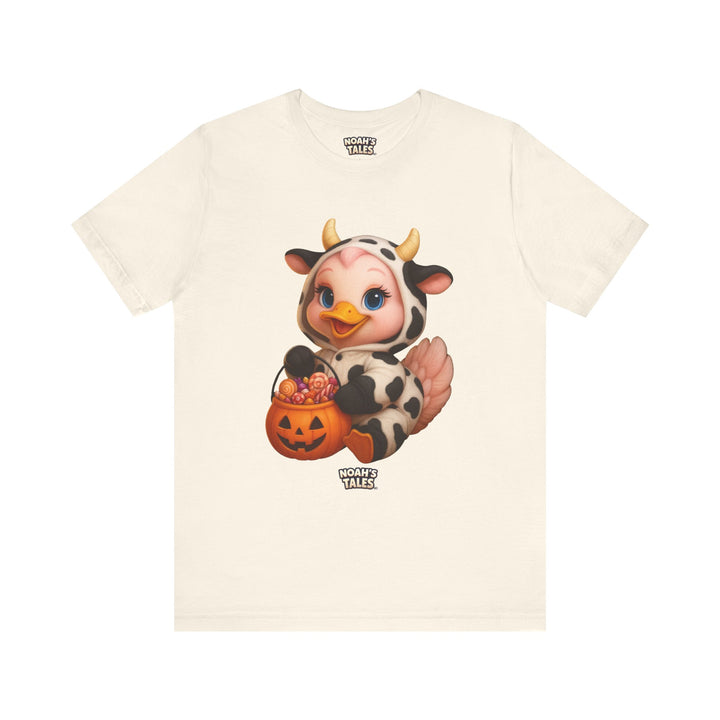 Noah’s Tales™ Cow Halloween Costume Luna Men's Bella T-Shirt