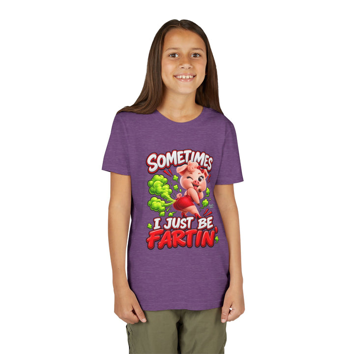 Noah’s Tales™ Sometimes I Just Be Fartin’ | Pip Girlfriend Girl's Bella T-Shirt