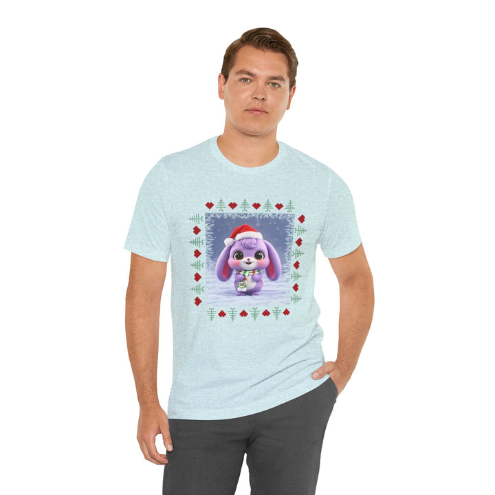 Noah’s Tales™ Lilac Christmas Men's T-Shirt
