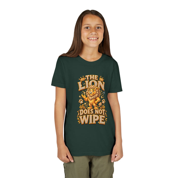 Noah’s Tales™ The Lion Does Not Wipe | Leo Girl's Bella T-Shirt