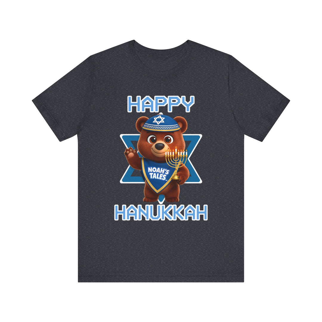 Noah’s Tales™ Happy Hanukkah Baxter Men's Bella T-Shirt
