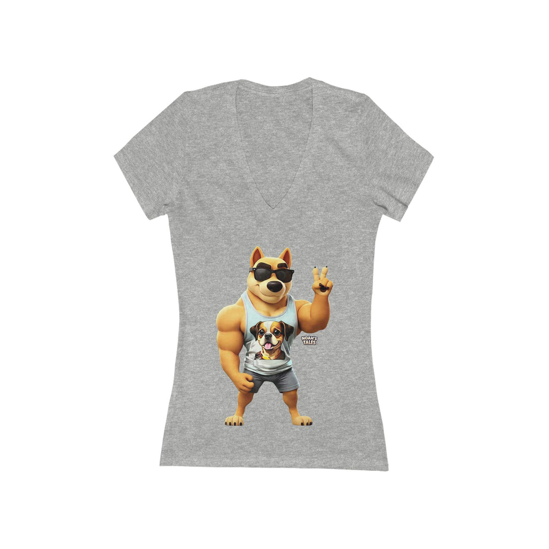 Noah’s Tales™ Cool Ranger Women's V-Neck Bella T-Shirt