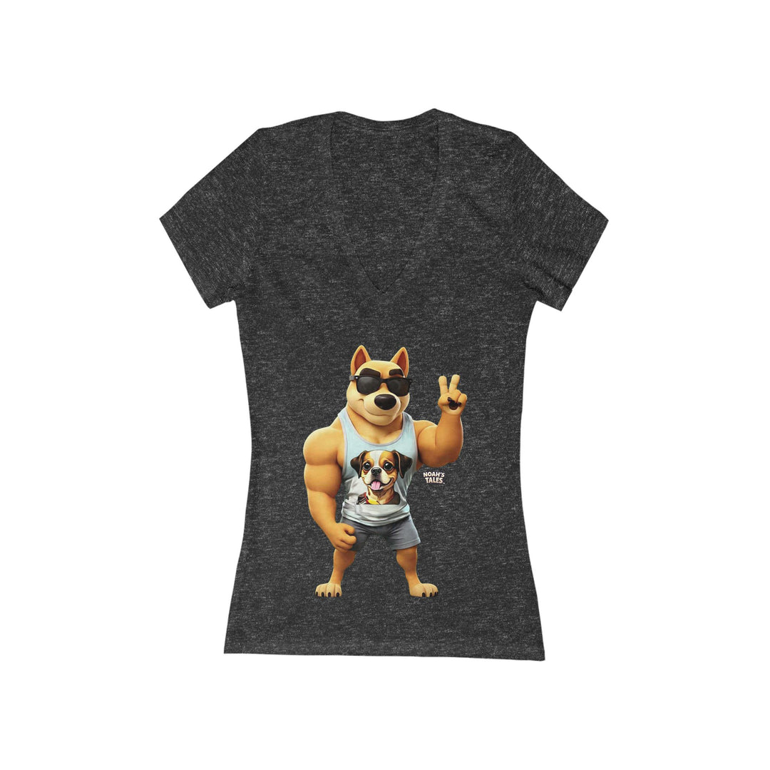 Noah’s Tales™ Cool Ranger Women's V-Neck Bella T-Shirt