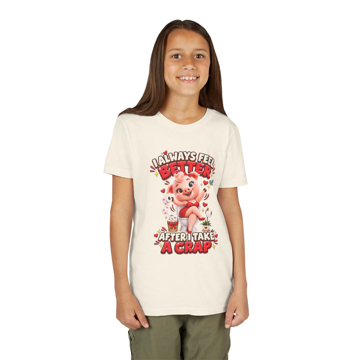 Noah’s Tales™ I Always Feel Better After I Take A Crap | Pip Girlfriend Girl's Bella T-Shirt