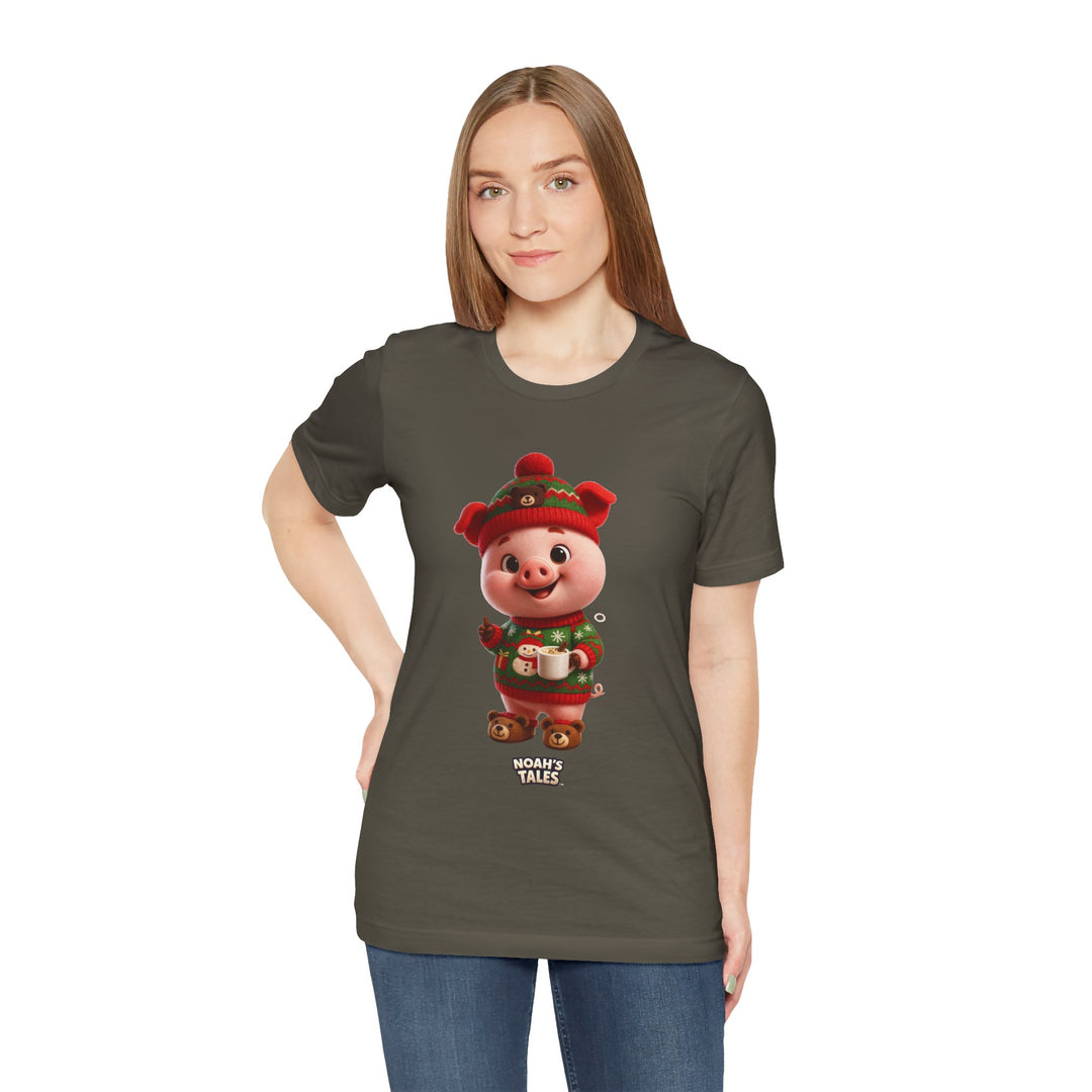Noah’s Tales™ Christmas Pip Women's Bella T-Shirt