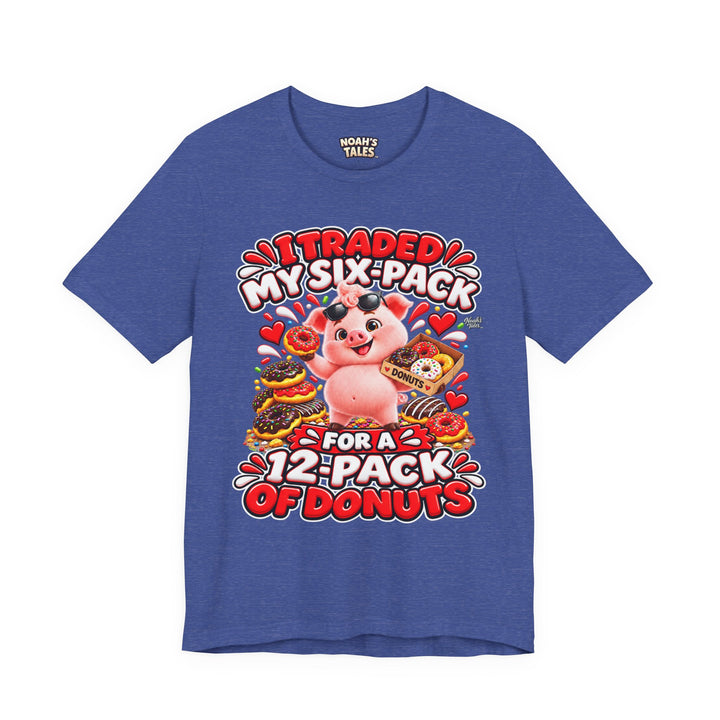 Noah’s Tales™ I Traded My Six-Pack For A 12-Pack Of Donuts | Pip Women's Bella T-Shirt
