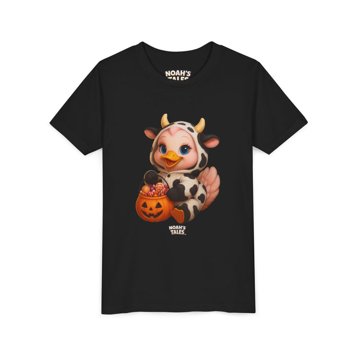 Noah’s Tales™ Cow Halloween Costume Luna Girl's Bella T-Shirt
