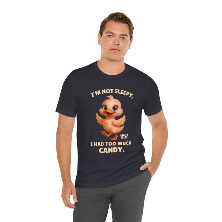 Noah’s Tales™ I'm Not Sleepy I Had Too Much Candy Men's Bella T-Shirt