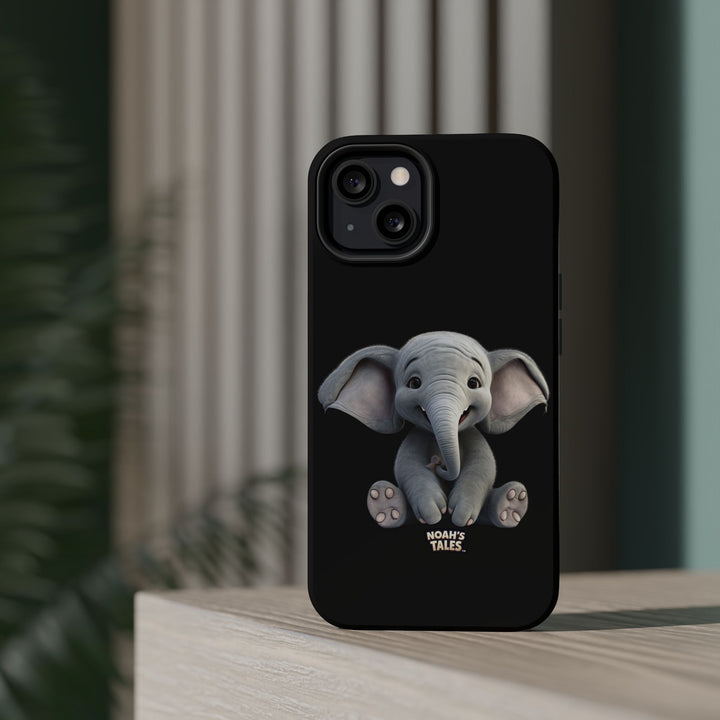 Noah’s Tales™ Noah Elephant Magnetic Tough Cases | Cute Elephant Phone Cover