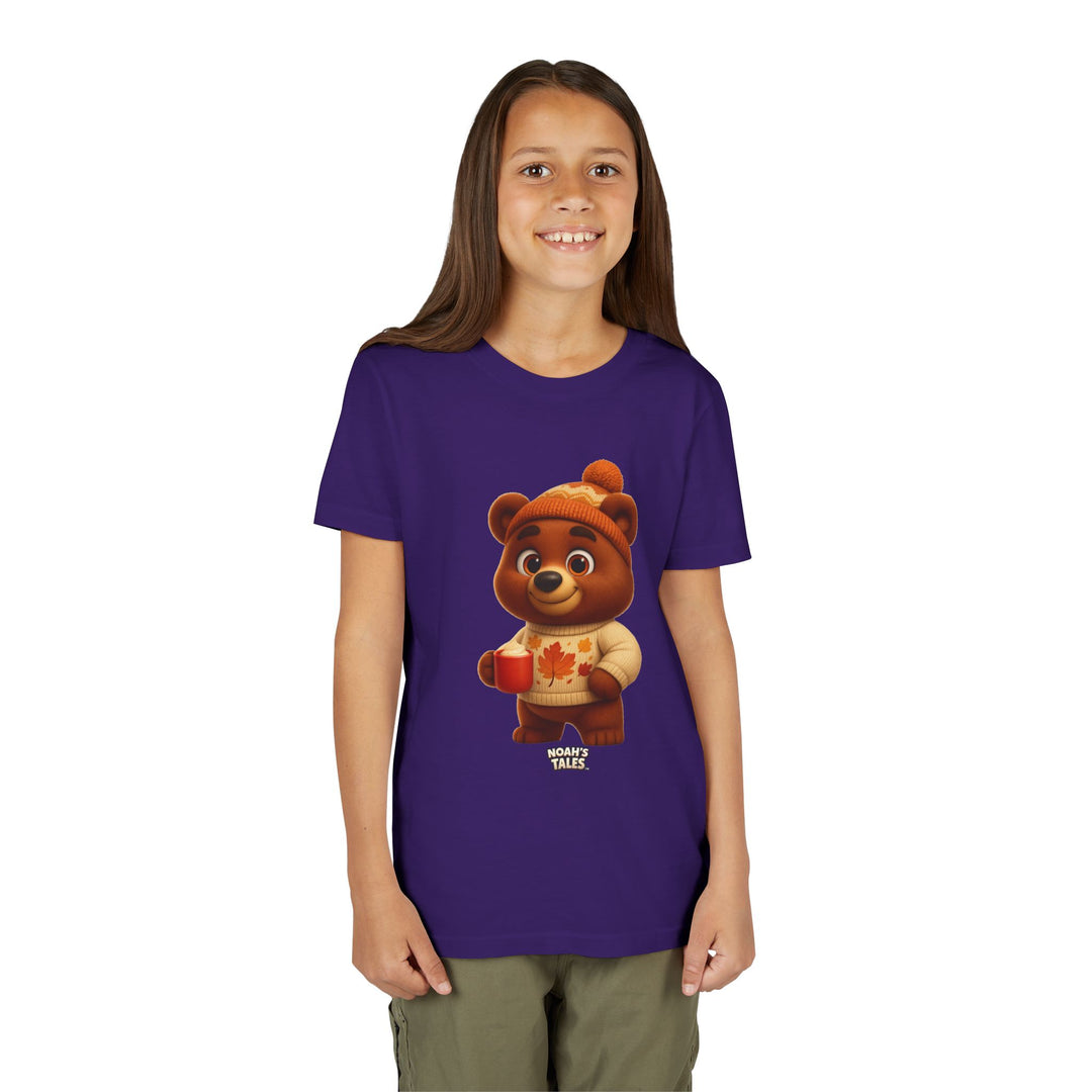 Noah’s Tales™ Thanksgiving Baxter Girl's Bella T-Shirt