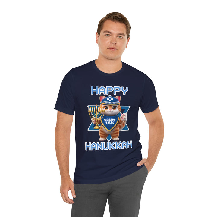 Noah’s Tales™ Happy Hanukkah Tommy Men's Bella T-Shirt