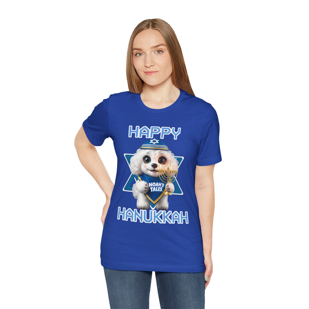 Noah’s Tales™ Happy Hanukkah Coco Girl's Bella T-Shirt