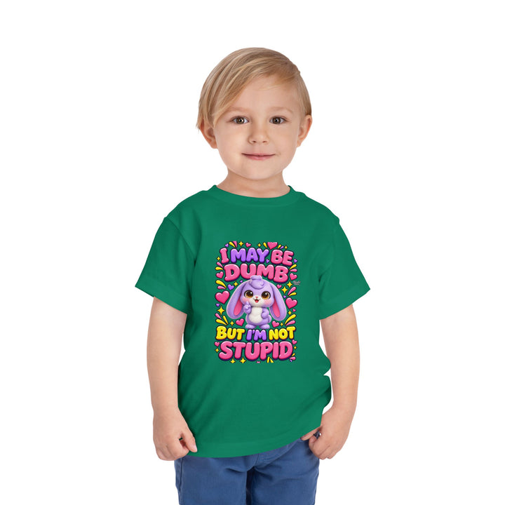 Noah’s Tales™ I May Be Dumb But I’m Not Stupid | Lilac Boy's T-Shirt