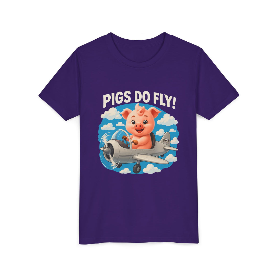 Noah’s Tales™ Pigs Do Fly Girls Bella Shirt