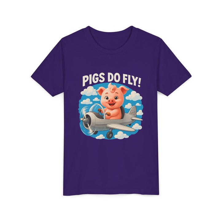 Noah’s Tales™ Pigs Do Fly Girls Bella Shirt