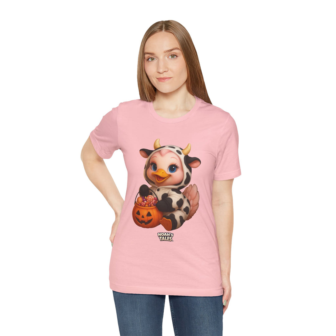 Noah’s Tales™ Cow Halloween Costume Luna Women's Bella T-Shirt