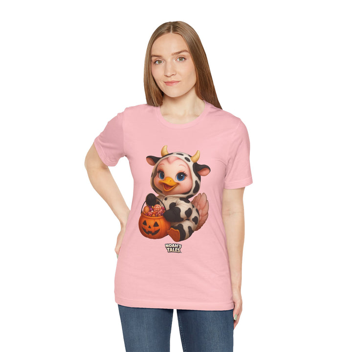 Noah’s Tales™ Cow Halloween Costume Luna Women's Bella T-Shirt