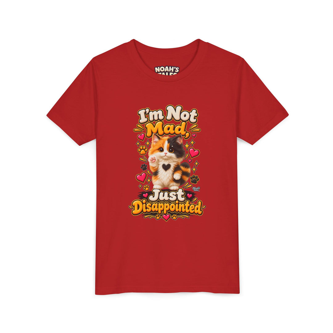 Noah’s Tales™ I’m Not Mad, Just Disappointed | Tommy Girl's Bella T-Shirt