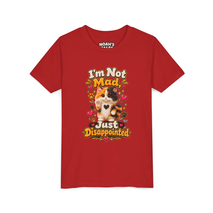 Noah’s Tales™ I’m Not Mad, Just Disappointed | Tommy Girl's Bella T-Shirt