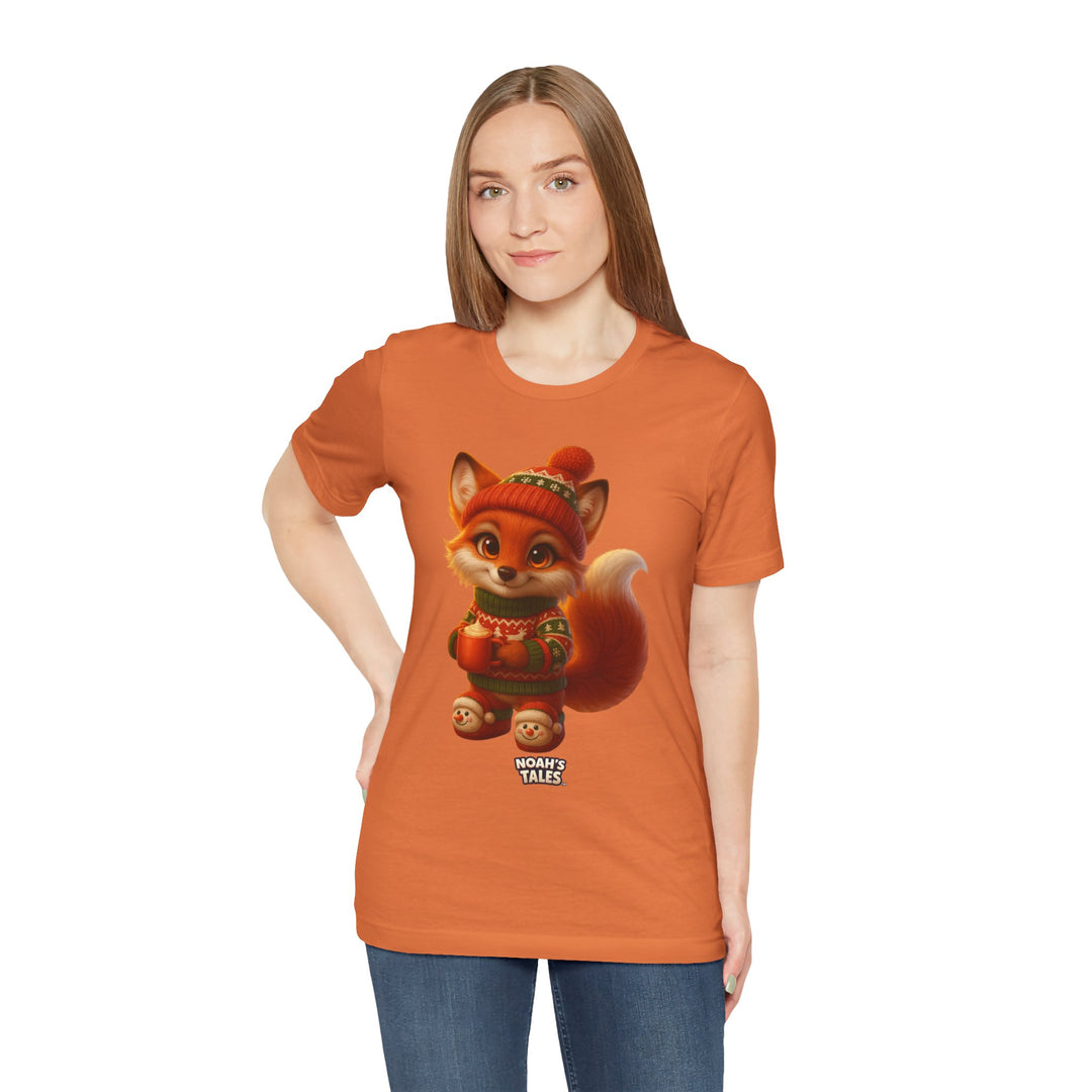 Noah’s Tales™ Christmas Ember Women's Bella T-Shirt