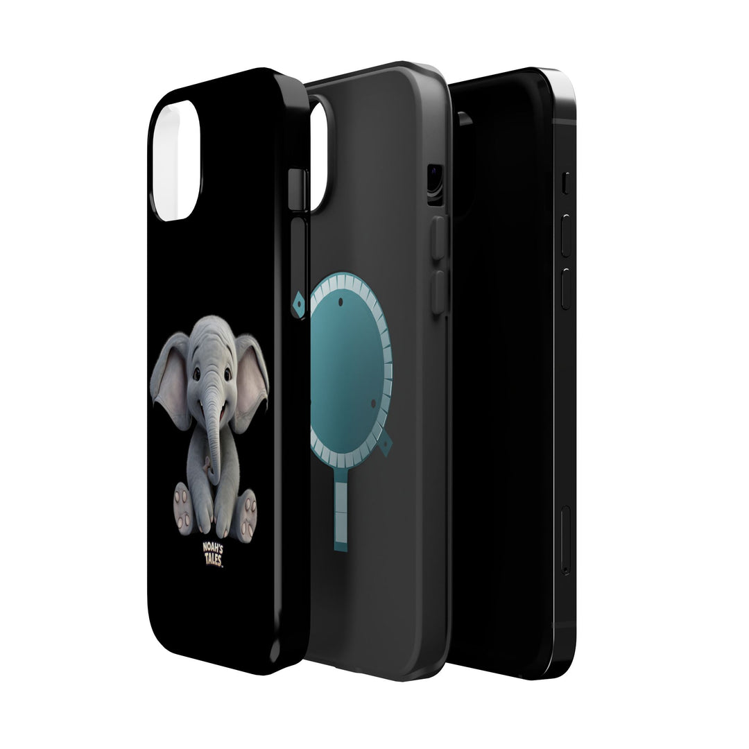 Noah’s Tales™ Noah Elephant Magnetic Tough Cases | Cute Elephant Phone Cover