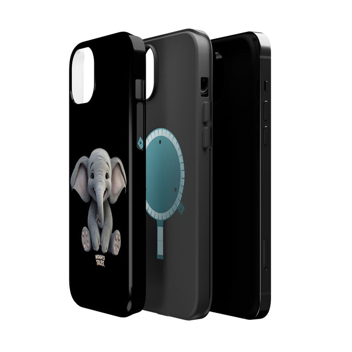 Noah’s Tales™ Noah Elephant Magnetic Tough Cases | Cute Elephant Phone Cover