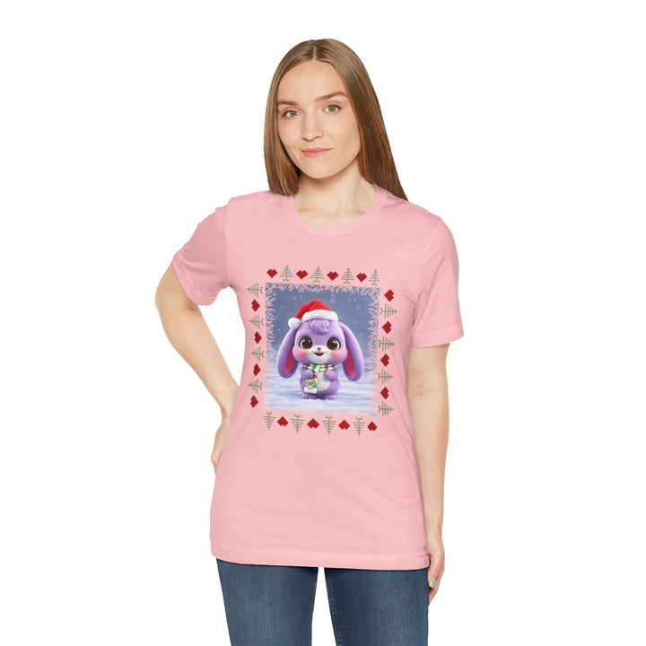 Noah’s Tales™ Lilac Christmas Women's Bella T-Shirt