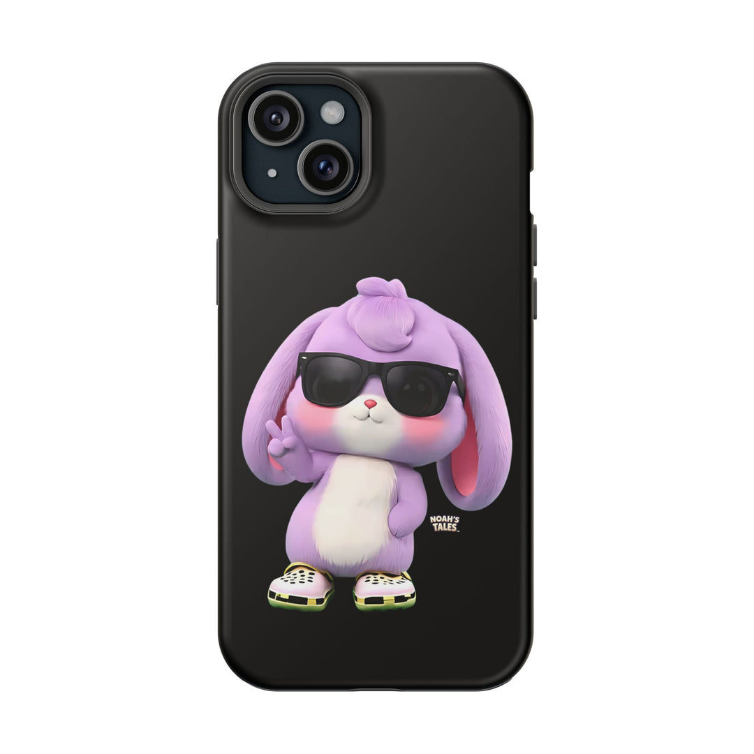 Noah’s Tales™ Lilac Phone Case Vibrant Protective cover Fun Gift for Kids and Teens Unique Cartoon Design
