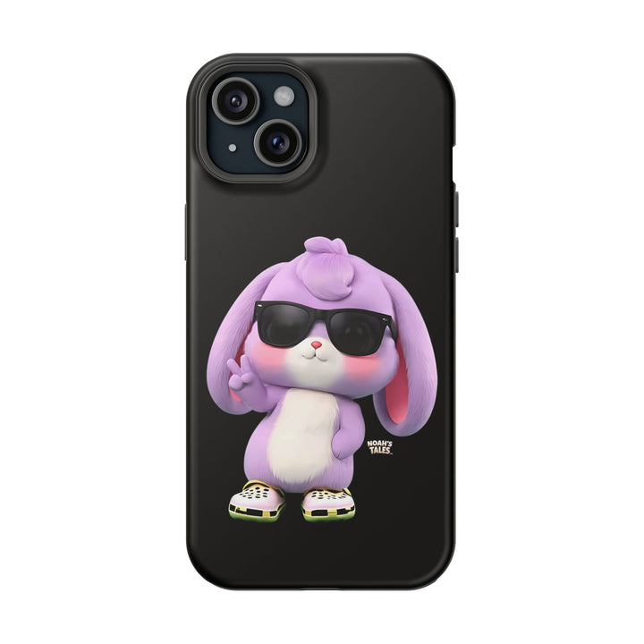 Noah’s Tales™ Lilac Phone Case Vibrant Protective cover Fun Gift for Kids and Teens Unique Cartoon Design
