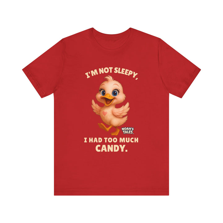 Noah’s Tales™ I'm Not Sleepy I Had Too Much Candy Men's Bella T-Shirt