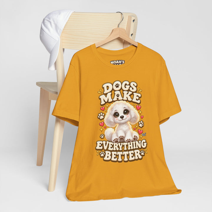 Noah’s Tales™ Dogs Make Everything Better | Coco Women's Bella T-Shirt