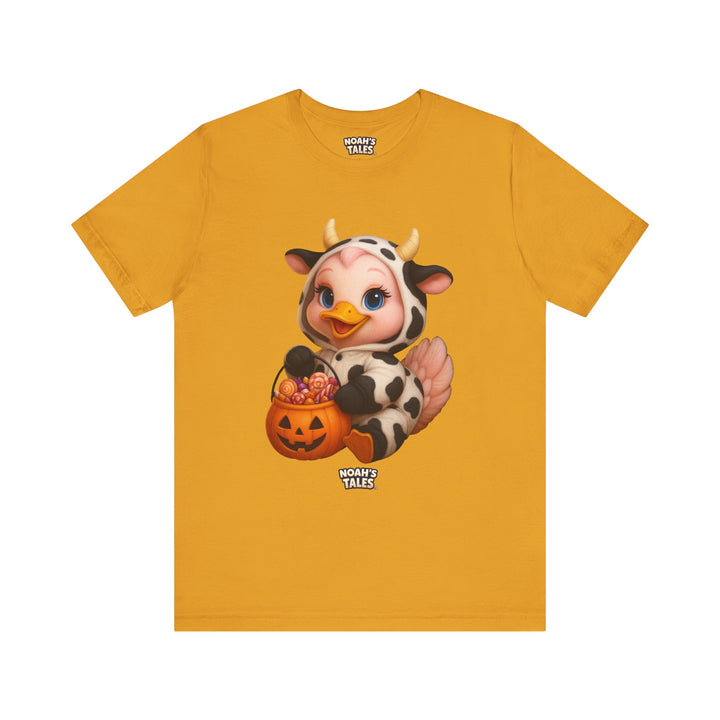 Noah’s Tales™ Cow Halloween Costume Luna Men's Bella T-Shirt