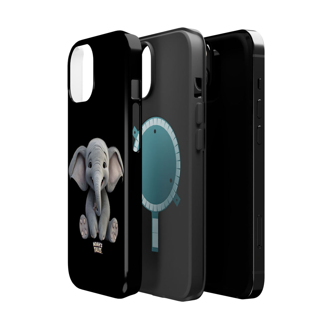 Noah’s Tales™ Noah Elephant Magnetic Tough Cases | Cute Elephant Phone Cover