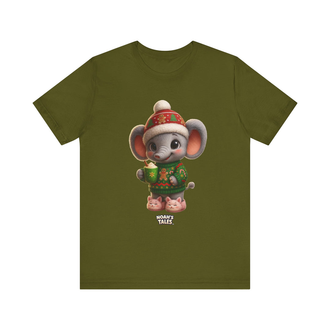 Noah’s Tales™ Christmas Ellie Belle Men's Bella T-Shirt