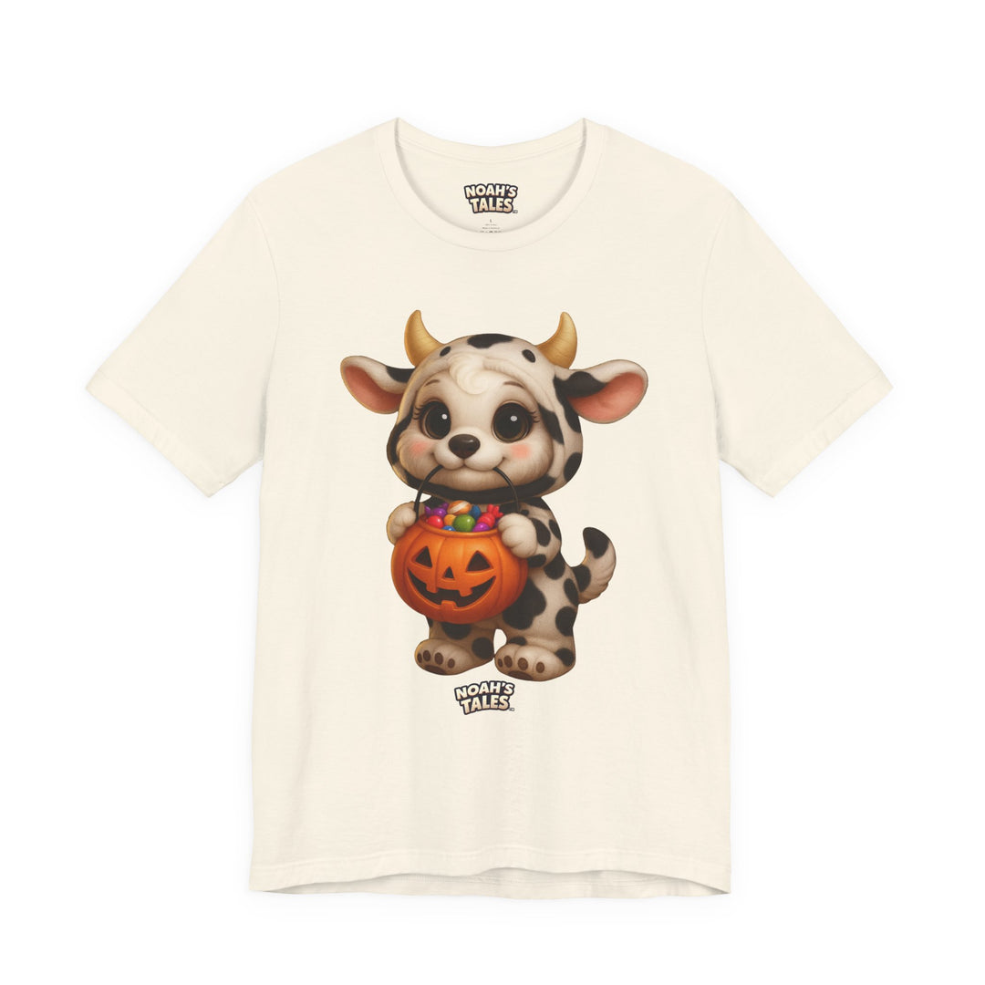 Noah’s Tales™ Cow Halloween Costume Coco Women's Bella T-Shirt