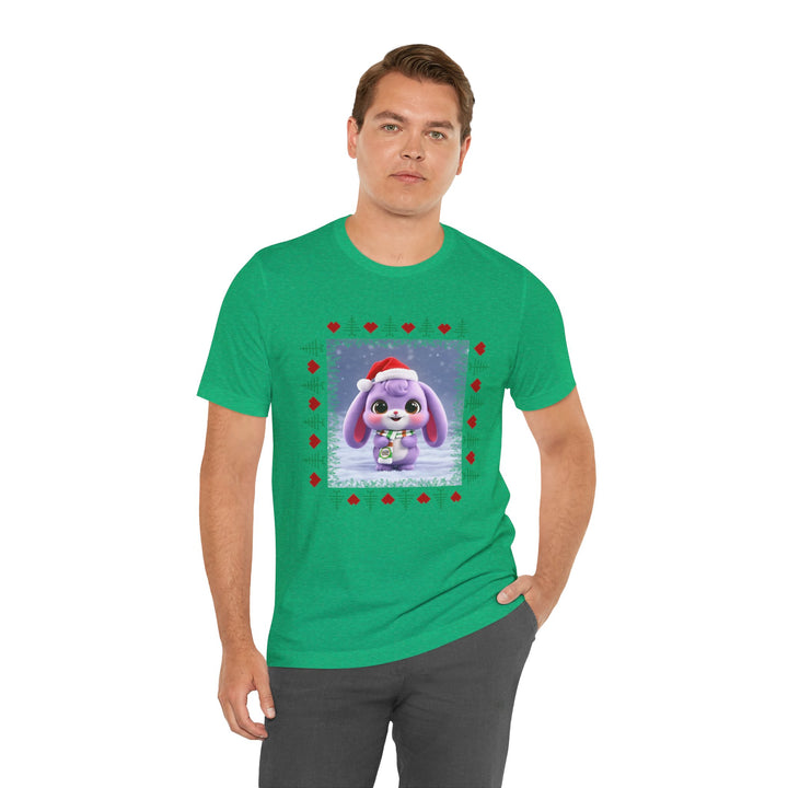 Noah’s Tales™ Lilac Christmas Men's T-Shirt