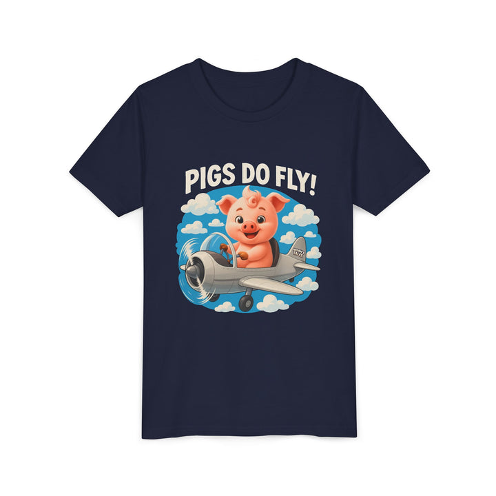 Noah’s Tales™ Pigs Do Fly Girls Bella Shirt