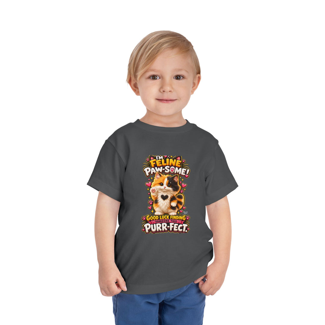 Noah’s Tales™ I’m Feline Paw-Some | Tommy Boy's T-Shirt