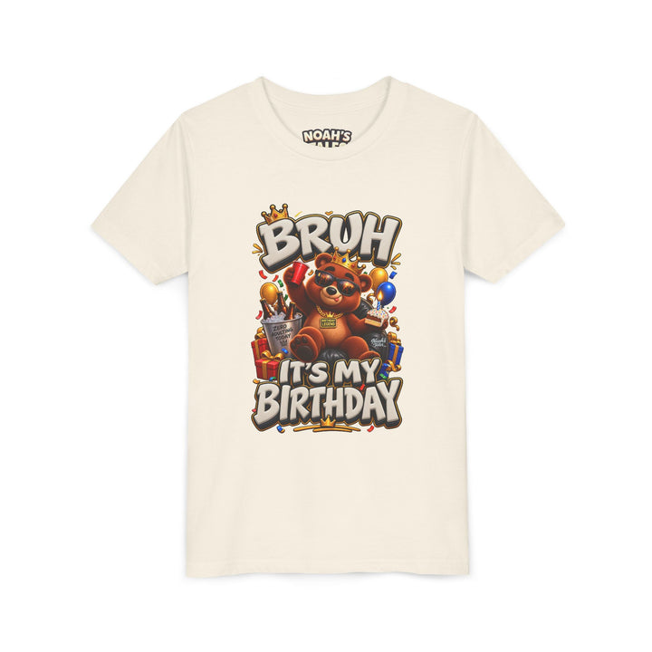 Noah’s Tales™ Bruh It’s My Birthday | Baxter Girl's Bella T-Shirt