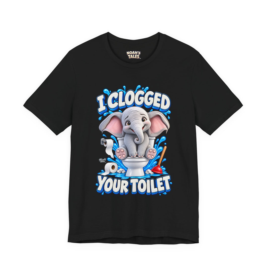 Noah’s Tales™ I Clogged Your Toilet | Ellie Belle Women's Bella T-Shirt