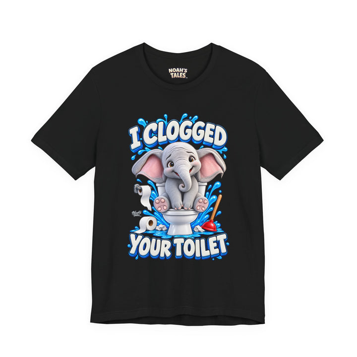 Noah’s Tales™ I Clogged Your Toilet | Ellie Belle Women's Bella T-Shirt