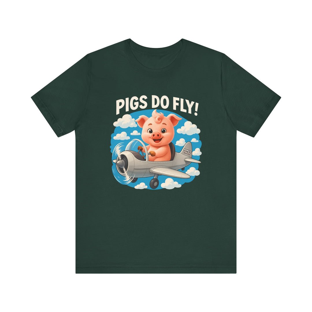 Noah’s Tales™ Pigs Do Fly Men Bella T-Shirt