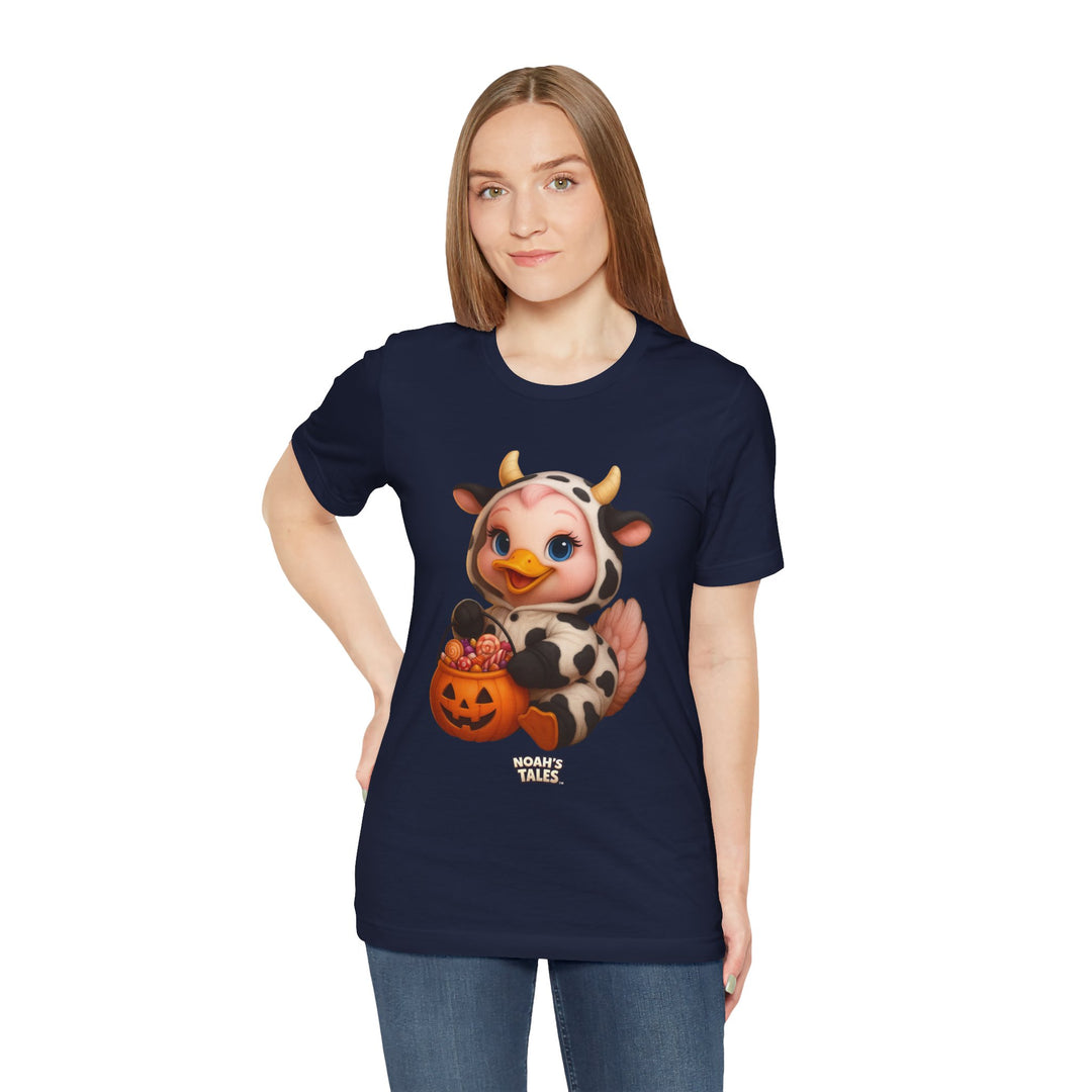 Noah’s Tales™ Cow Halloween Costume Luna Women's Bella T-Shirt