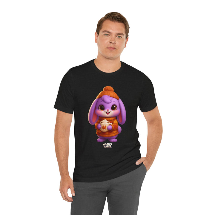Noah’s Tales™ Thanksgiving Lilac Men's Bella T-Shirt